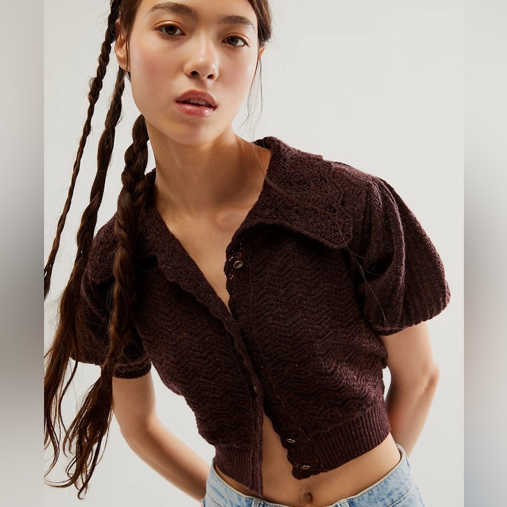 Free People Edie Cashmere Cardigan